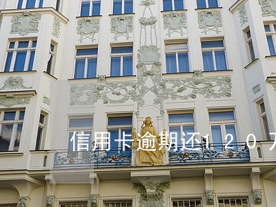 信用卡逾期还120万