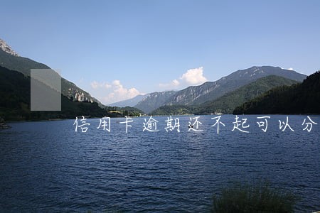信用卡逾期还不起可以分期还吗 信用卡逾期还不起可以分期还吗