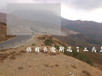 信用卡逾期还了三天怎么办 信用卡逾期还了三天怎么办