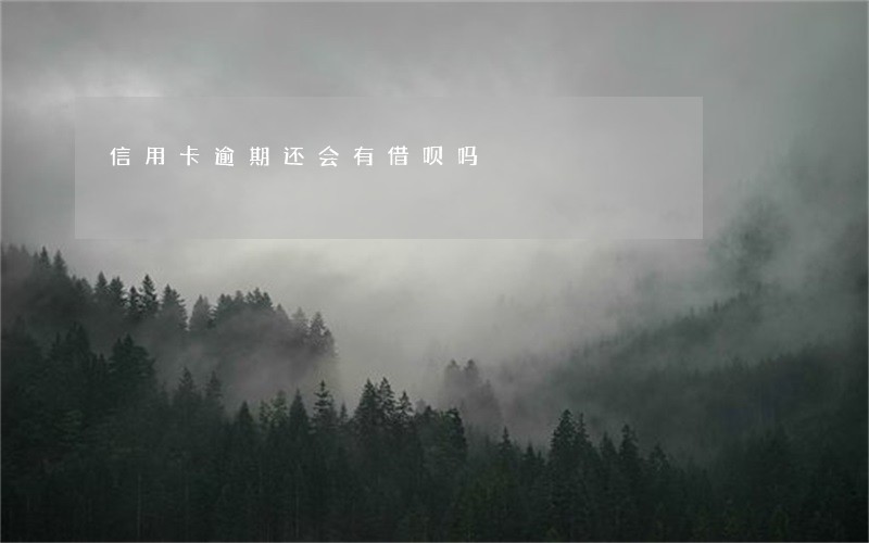 信用卡逾期还会有借呗吗 信用卡逾期还会有借呗吗
