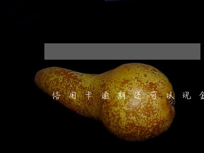 信用卡逾期还可以现金转出吗 信用卡逾期还可以现金转出吗