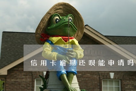 信用卡逾期还呗能申请吗