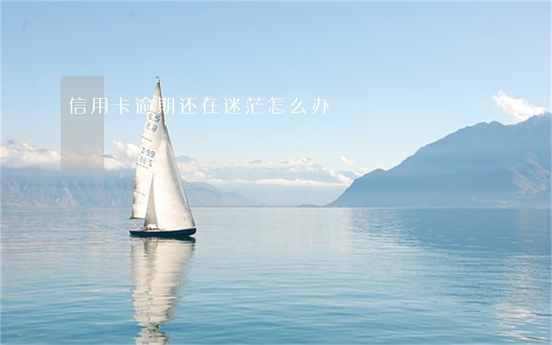 信用卡逾期还在迷茫怎么办 信用卡逾期还在迷茫怎么办