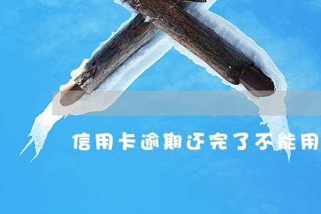 信用卡逾期还完了不能用