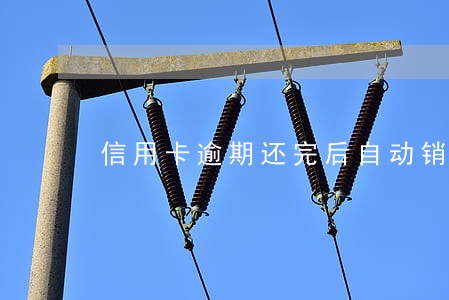 信用卡逾期还完后自动销卡吗 信用卡逾期还完后自动销卡吗