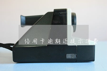 信用卡逾期还提示消费