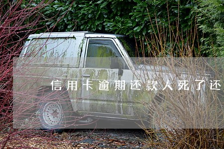 信用卡逾期还款人死了还要还不