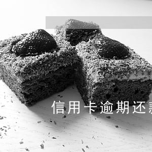 信用卡逾期还款会怎么处理 信用卡逾期还款会怎么处理