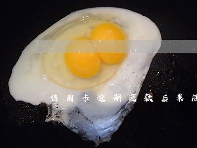 信用卡逾期还款后果浦发