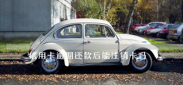 信用卡逾期还款后能注销卡吗 信用卡逾期还款后能注销卡吗