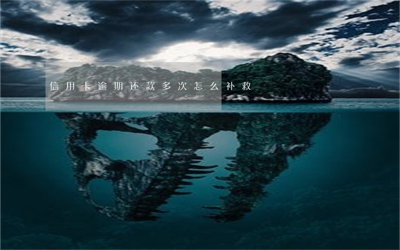 信用卡逾期还款多次怎么补救