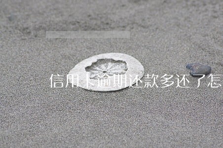 信用卡逾期还款多还了怎么办 信用卡逾期还款多还了怎么办