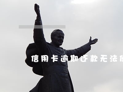 信用卡逾期还款无法使用 信用卡逾期还款无法使用