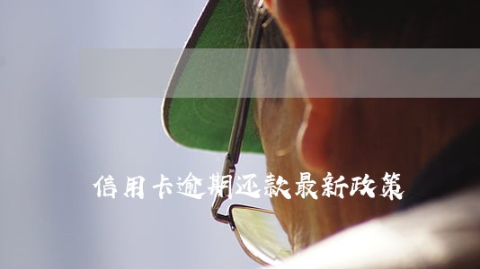 信用卡逾期还款最新政策 信用卡逾期还款最新政策