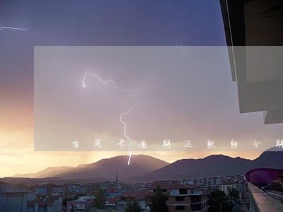 信用卡逾期还款能分期吗 信用卡逾期还款能分期吗