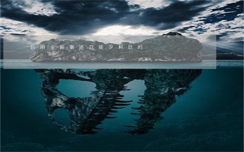 信用卡逾期还款能少利息吗