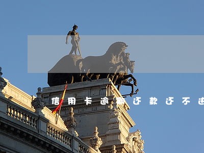信用卡逾期还款还不进 信用卡逾期还款还不进