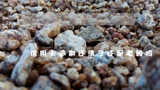 信用卡逾期还清了还是老赖吗 信用卡逾期还清了还是老赖吗