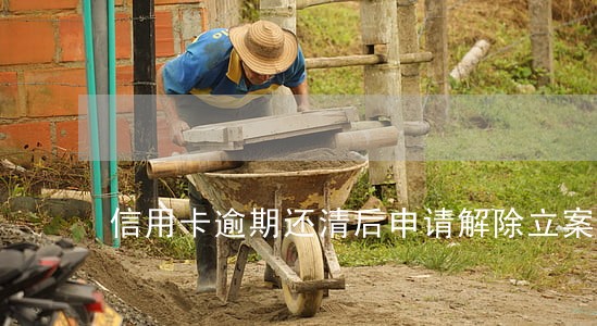 信用卡逾期还清后申请解除立案 信用卡逾期还清后申请解除立案
