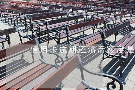 信用卡逾期还清后额度是零 信用卡逾期还清后额度是零