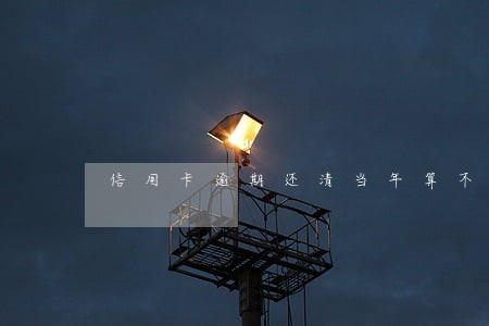 信用卡逾期还清当年算不算一年 信用卡逾期还清当年算不算一年