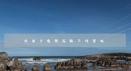 信用卡逾期还能下网贷吗 信用卡逾期还能下网贷吗
