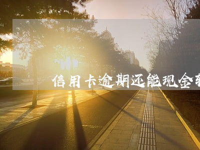 信用卡逾期还能现金转账 信用卡逾期还能现金转账