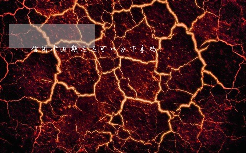 信用卡逾期还还可以办下来吗 信用卡逾期还还可以办下来吗