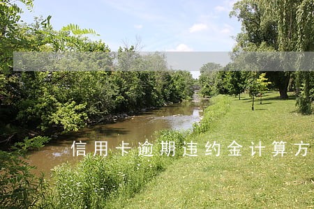 信用卡逾期违约金计算方式 信用卡逾期违约金计算方式