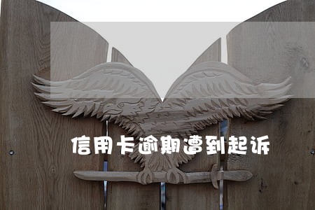 信用卡逾期遭到起诉 信用卡逾期遭到起诉