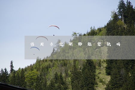 信用卡逾期那能贷款吗 信用卡逾期那能贷款吗