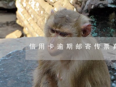 信用卡逾期邮寄传票真假 信用卡逾期邮寄传票真假