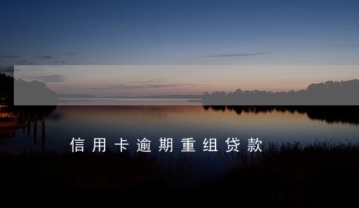 信用卡逾期重组贷款
