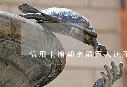信用卡逾期金额巨大还不上 信用卡逾期金额巨大还不上