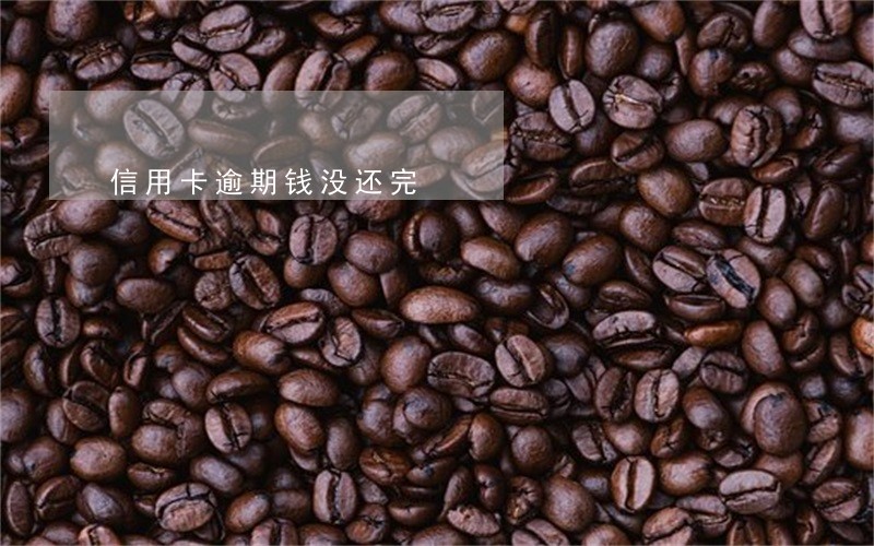 信用卡逾期钱没还完