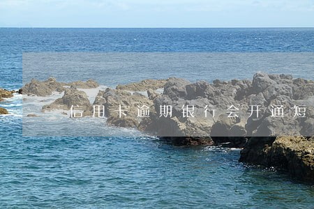信用卡逾期银行会开通短信提醒 信用卡逾期银行会开通短信提醒