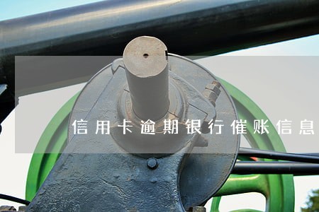 信用卡逾期银行催账信息怎样写 信用卡逾期银行催账信息怎样写