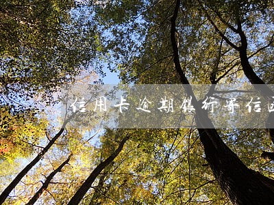 信用卡逾期银行寄信函