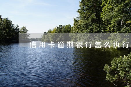 信用卡逾期银行怎么执行 信用卡逾期银行怎么执行