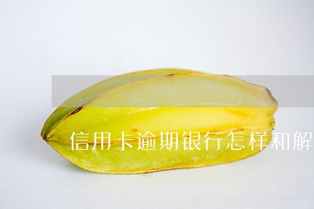 信用卡逾期银行怎样和解 信用卡逾期银行怎样和解