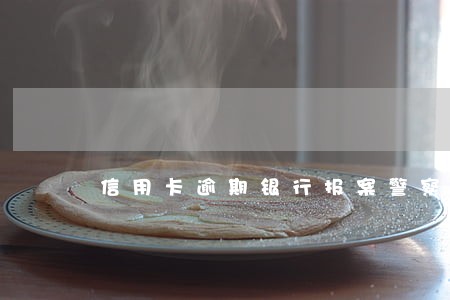 信用卡逾期银行报案警察会抓