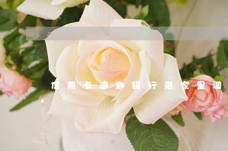 信用卡逾期银行来家里调查 信用卡逾期银行来家里调查