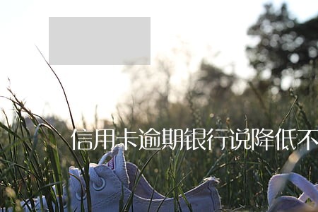 信用卡逾期银行说降低不良率 信用卡逾期银行说降低不良率