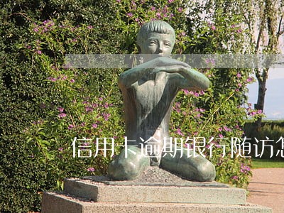 信用卡逾期银行随访怎么办