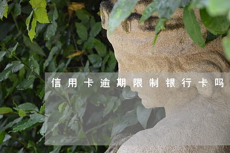 信用卡逾期限制银行卡吗 信用卡逾期限制银行卡吗