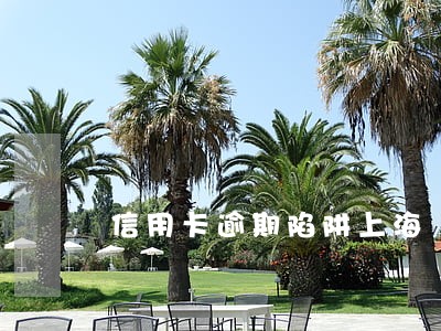 信用卡逾期陷阱上海 信用卡逾期陷阱上海