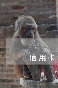 信用卡逾期需要承担什么责任