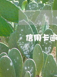 信用卡逾期额度提升 信用卡逾期额度提升
