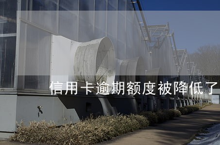 信用卡逾期额度被降低了怎么办 信用卡逾期额度被降低了怎么办
