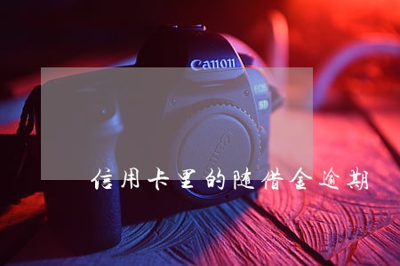 信用卡里的随借金逾期 信用卡里的随借金逾期